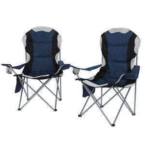 Weisshorn Folding Camping Chairs Set of Two