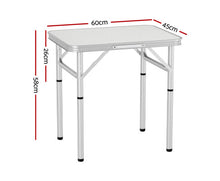 Load image into Gallery viewer, Weisshorn Foldable Kitchen Camping Table 60cm
