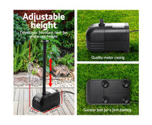 Load image into Gallery viewer, Solar Powered Pond Pump Outdoor Kit 450Lt/Min
