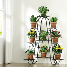 Load image into Gallery viewer, Artiss 9 Tier Plant Stand Metal
