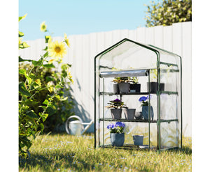 Greenfingers Mini Garden  Greenhouse 128cm