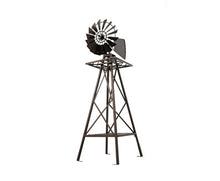 Load image into Gallery viewer, Metal Outdoor Garden Wind Mill 120cm
