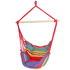 Gardeon Multi-Coloured Hammock Swing Chair