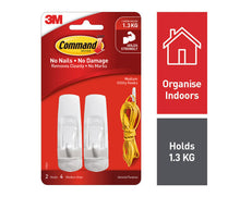 Load image into Gallery viewer, Hook Medium 3M Command  Pack 2 Box of 6
