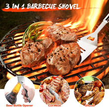 Load image into Gallery viewer, Stainless Steel BBQ Grill Tool Set
