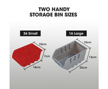Load image into Gallery viewer, Parts Bin Rack Storage System Double-Sided Baumr-Ag
