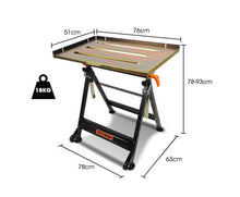 Load image into Gallery viewer, Welding Table Adjustable 150kg Rossi

