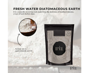 2Kg Organic Fine Diatomaceous Earth