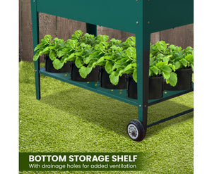 Garden Bed Raised Planter Box Wallaroo Green