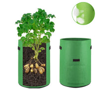 Load image into Gallery viewer, Potato Plant Grow Bag Pot With Handles Pack 5
