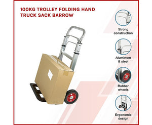 Hand Truck Folding Trolley 100kg