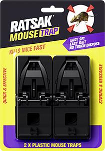 Ratsak mouse trap pack 2
