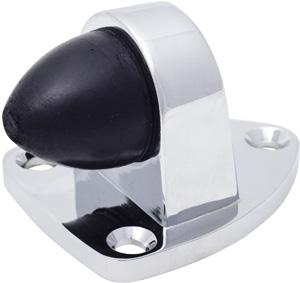 Door Stop Commercial Cushion 46Mm Chrome Trio