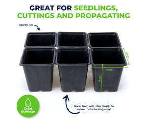 Seedling Planter Pot Square Garden Greens 288 PC Set
