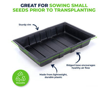 Load image into Gallery viewer, Seedling Trays Durable Reusable Garden Greens 72 PC Set

