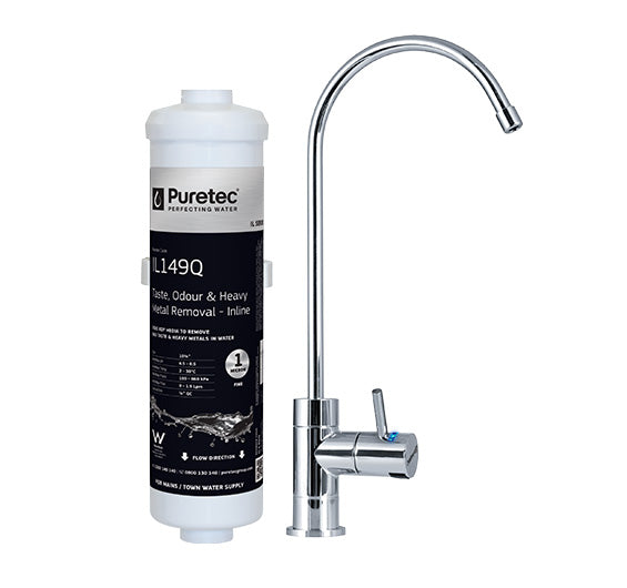 Filter System With High Loop Designer Faucet