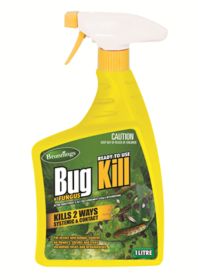 Bug & Fungus Kill Spray 1Lt Brunnings