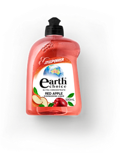 Dishwashing detergent 500ml red apple earth choice