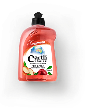 Dishwashing detergent 500ml red apple earth choice
